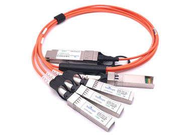 China 25,78 Gbps/CH 100G QSFP28 DAC a la certificación de la FCC del cable del desbloqueo de 4x 25g Sfp28 Qsfp28 proveedor